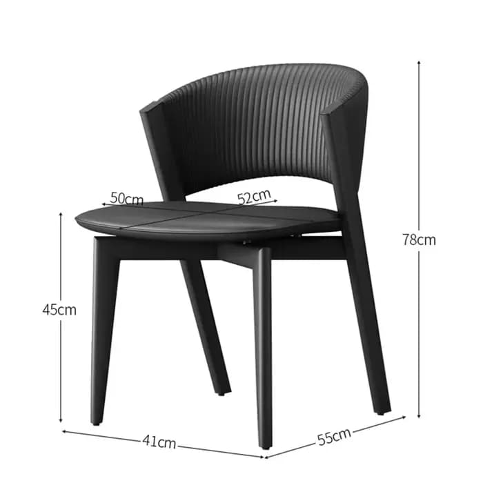 Petites chaises classiques nordiques tendance, chaises de salle à manger de beauté exquises, meubles de salle à manger de Style européen