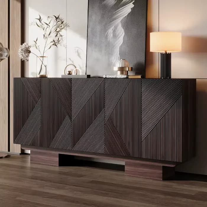 Meubles de rangement sur pied pour salon