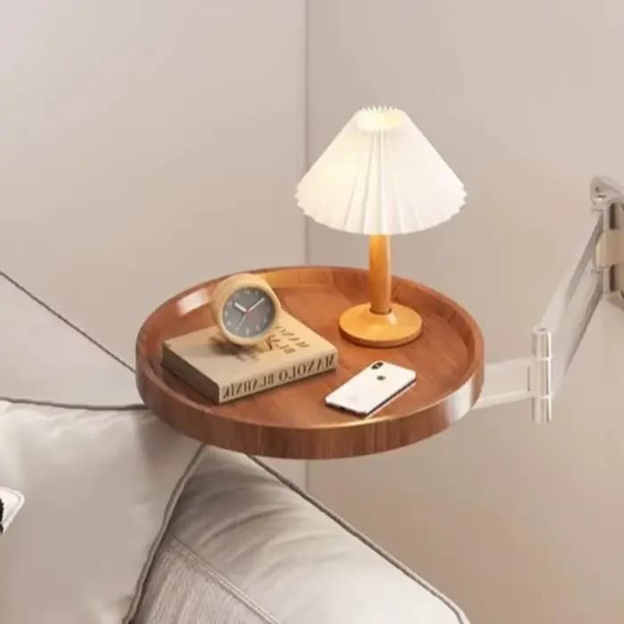 Table murale pliable, armoires de rangement de chevet