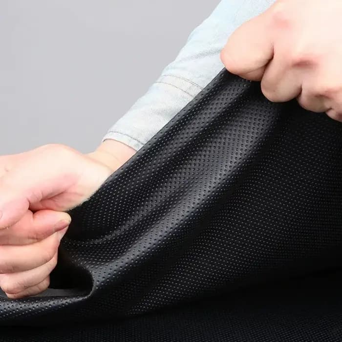 Tissu en cuir perforé respirant pour meubles