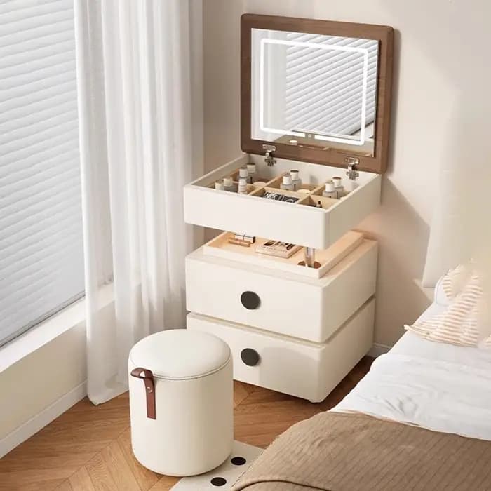 Tables De chevet françaises relevables avec rangement