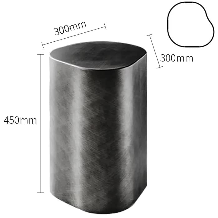 Table basse en acier 2