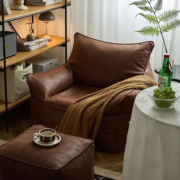 Pouf simple canapé Tatami simple petit ménage petit canapé peut s'allonger dormir chambre balcon ass
