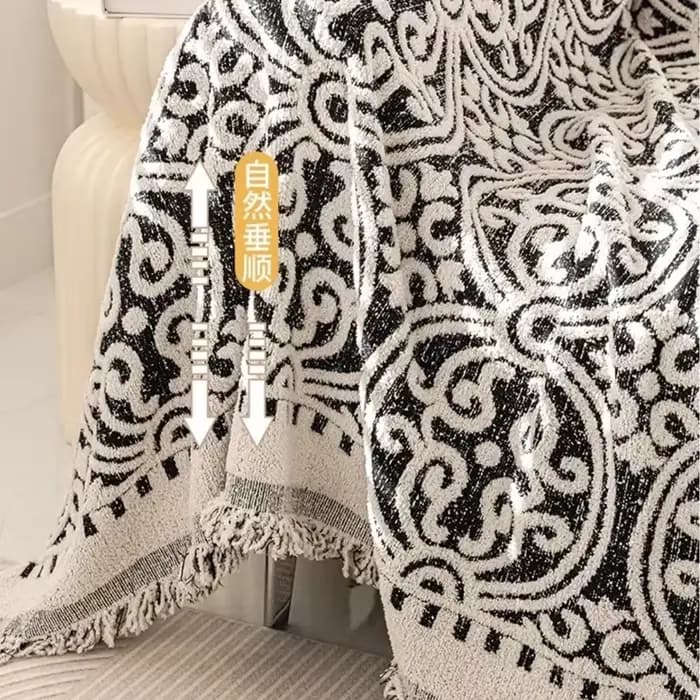 Couverture de canapé en peluche épaisse