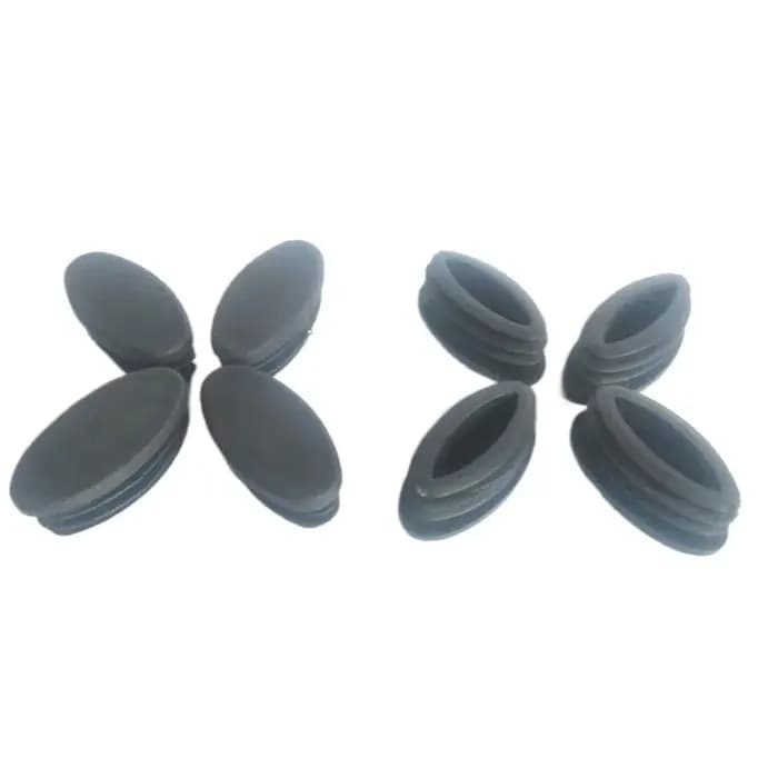 Bouchon de Tubes d'olive antidérapant, 20 pièces, capuchon d'extrémité, pied de Table, couvercle ant