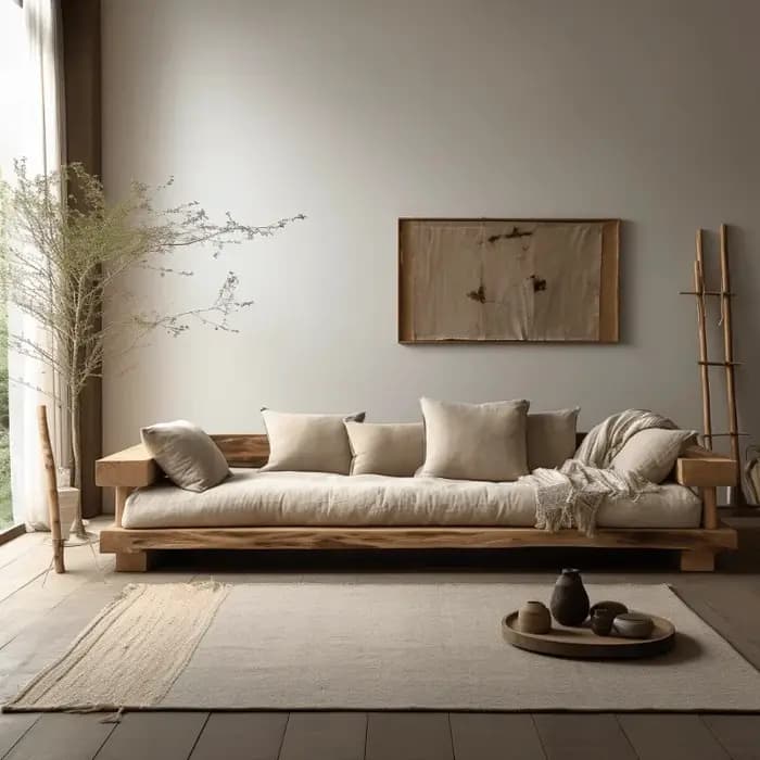 Salon minimaliste