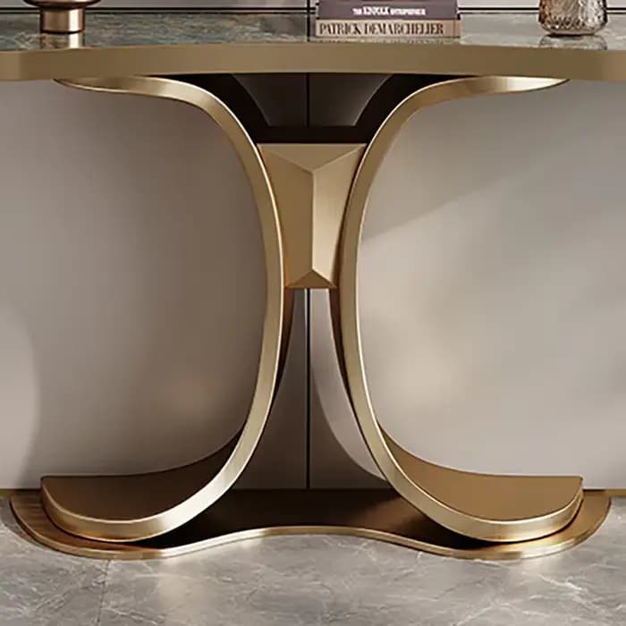 Table de salon verticale élégante