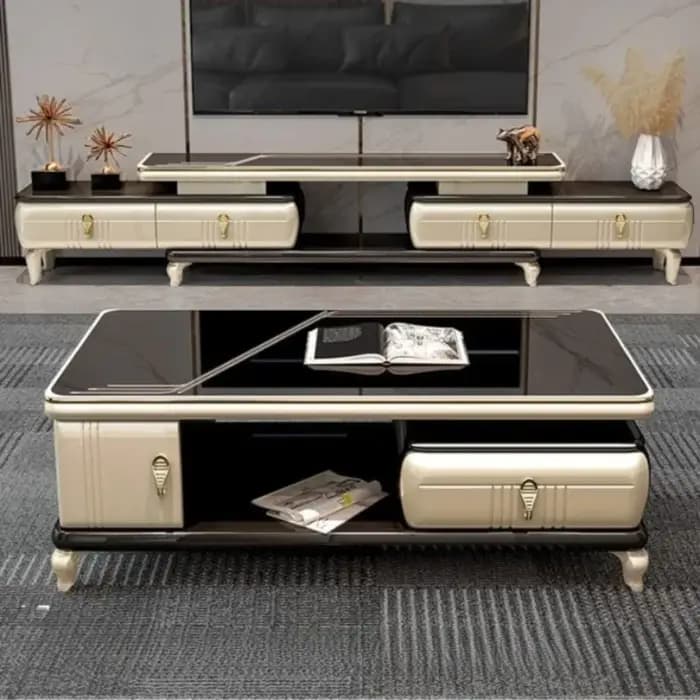 Meuble Tv de luxe, Design de divertissement esthétique
