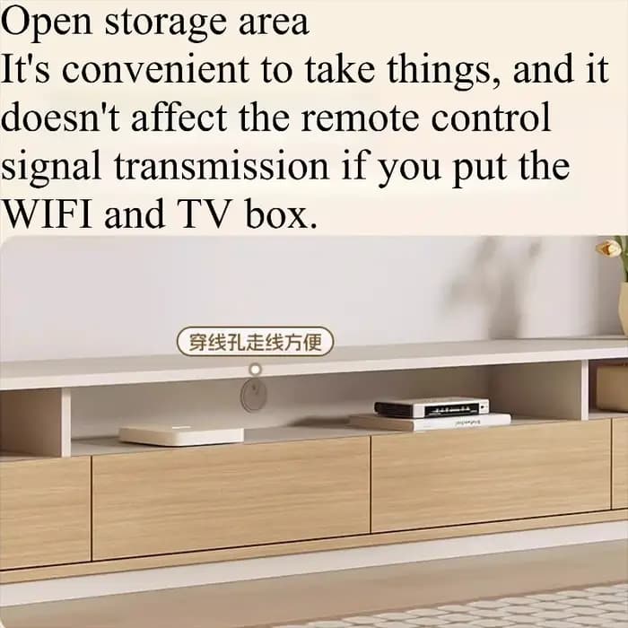 Meuble TV design organisateur