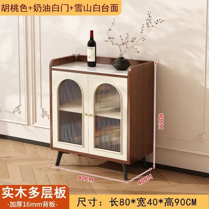 Meubles de salon nordiques : Buffets d'angle, Meubles de rangement pour café, Commodes à tiroirs en
