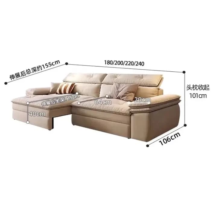 Canapés de salon européens avec accoudoirs