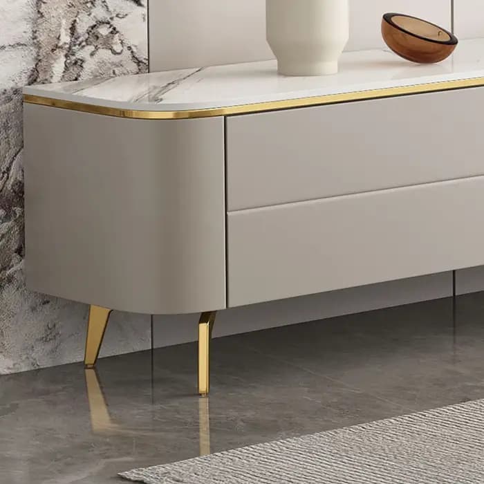 Meuble Tv de luxe léger italien Simple à la mode gain de place