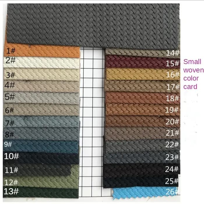 Tissu en Faux cuir au mètre pour coudre des housses de canapé