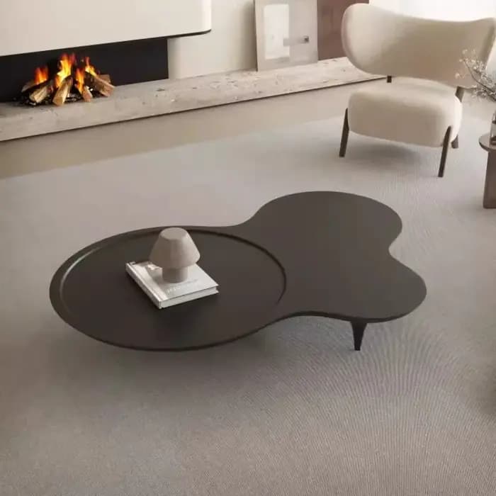 Ornements Table basse nordique couverture rigide clair minimaliste