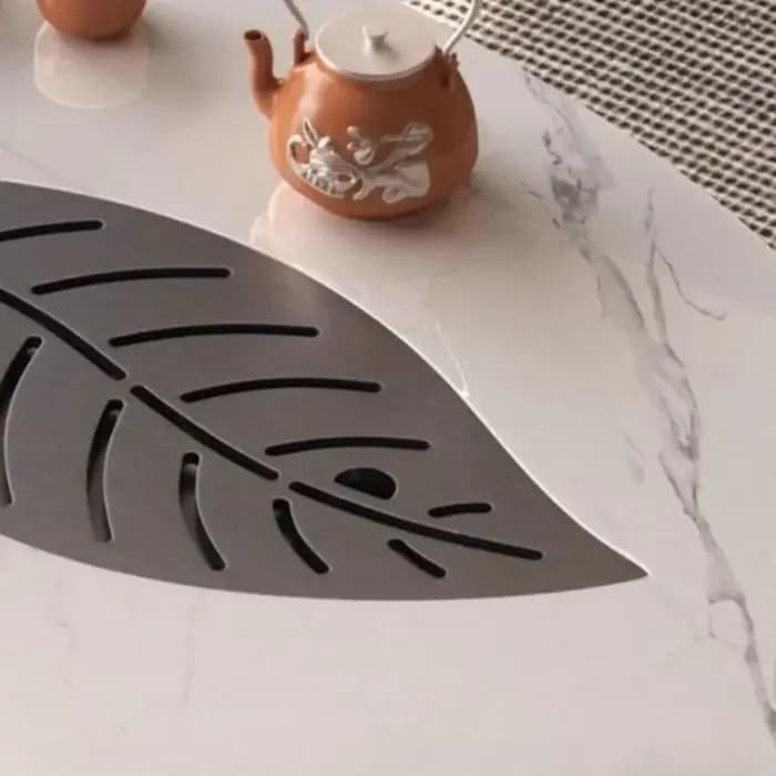 Organisateur nordique Table basse luxe esthétique sol minimaliste