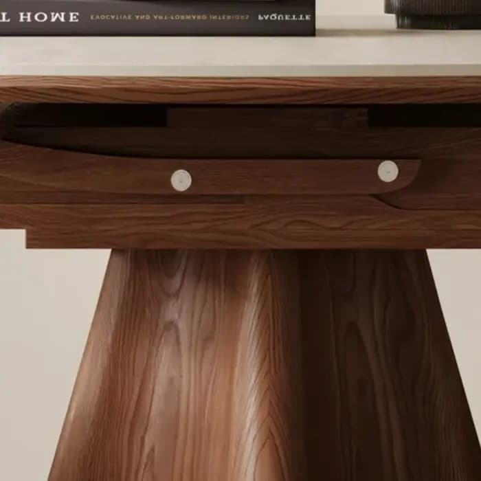 Table à manger extensible en bois