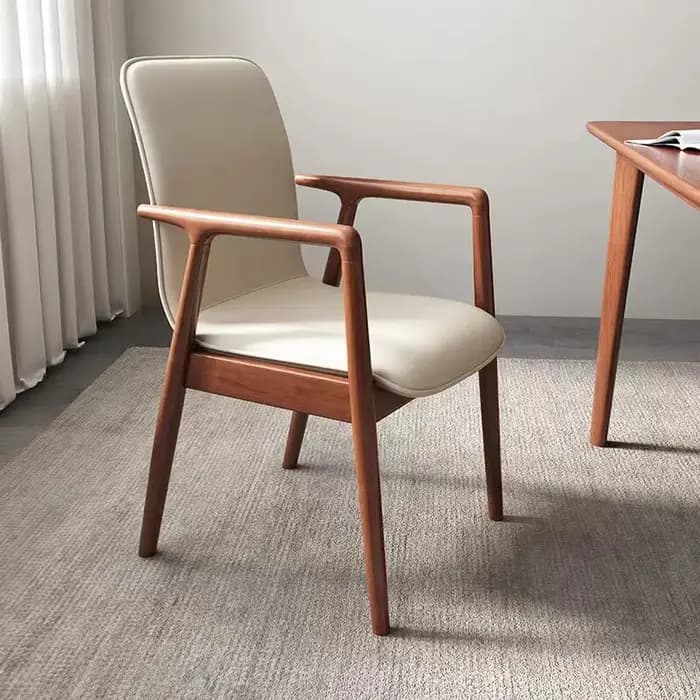 Chaises de salle à manger nordiques de style Century, design luxueux, chaise en bois moderne pour ma