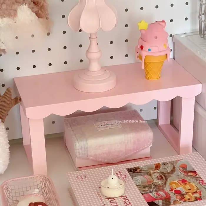 Étagère de rangement simple en bois pour la maison