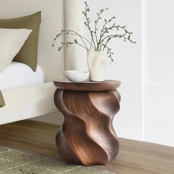 Table basse en bois, Table d'appoint Simple et créative