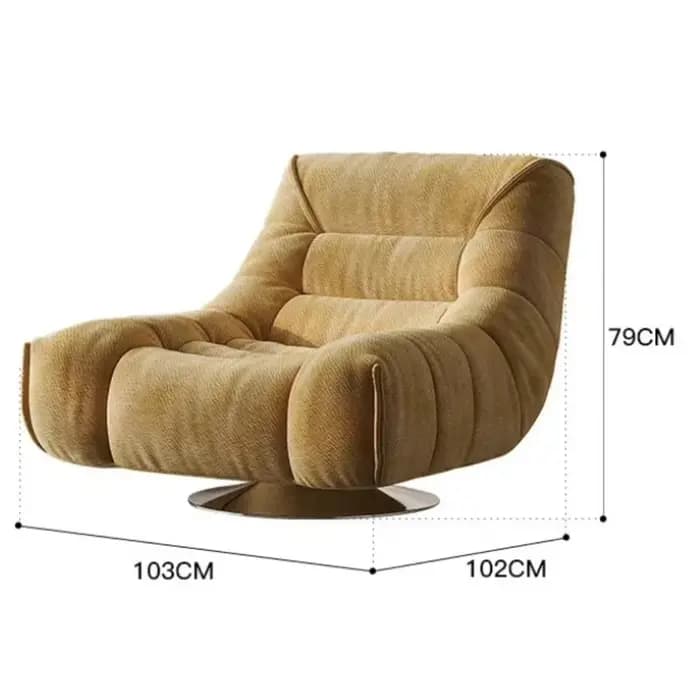 Chaises contemporaines ergonomiques Design balcon lecture