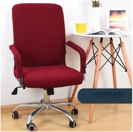 Housses de siège accoudoir tissu tabouret couverture bureau ordinateur chaise Internet café rotatif joint élastique