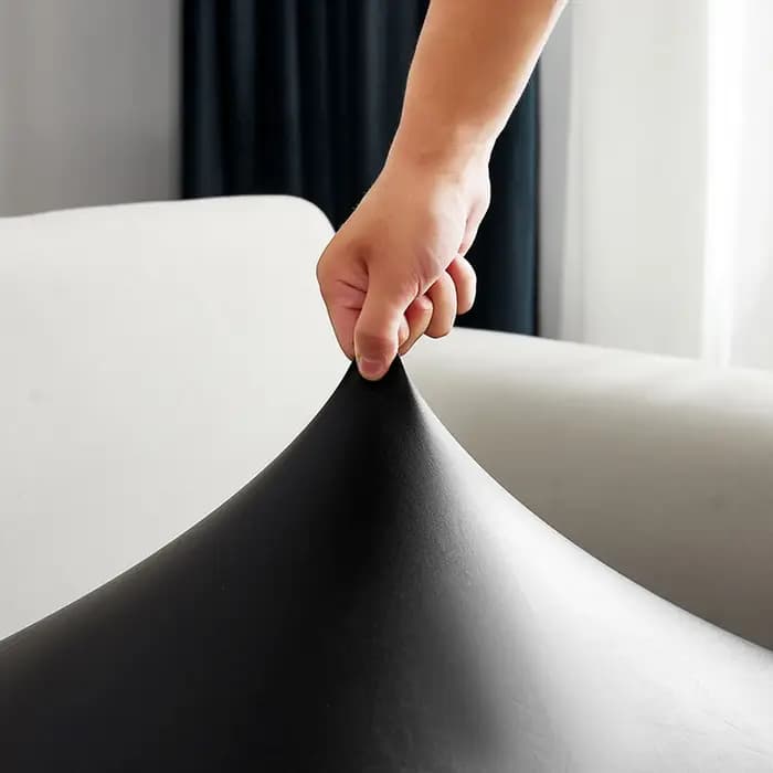 Housse de coussin de canapé imperméable en Pu 100%