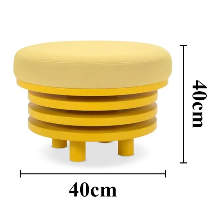 Petit tabouret rond en bois créatif, tabouret à langer Miniature, chaises de maquillage, meubles d'i