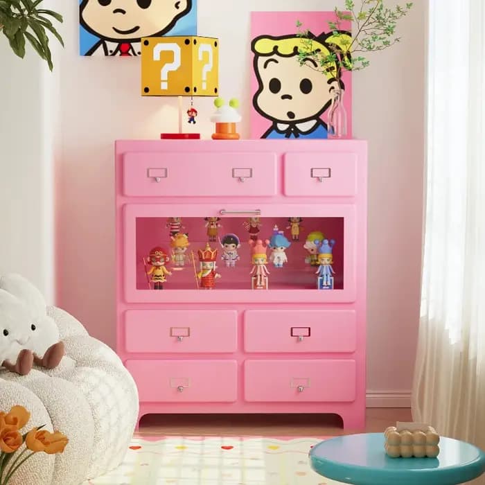 Meubles de rangement modernes pour la maison : Armoires bibliothèques, Commodes Dopamine, Vitrines pour objets de collection