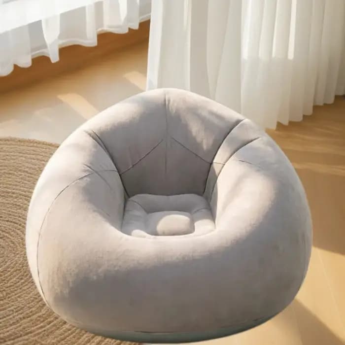 Canapé gonflable rond portable