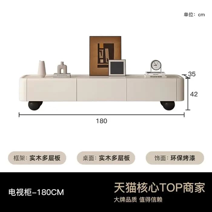 Meuble Tv italien mignon avec tiroirs rangement chambre meuble Tv tendance Premium beauté Mueble De