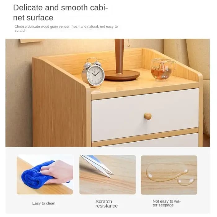 Wuli House – armoire de chevet pour chambre à coucher, armoire de rangement moderne Simple et multif
