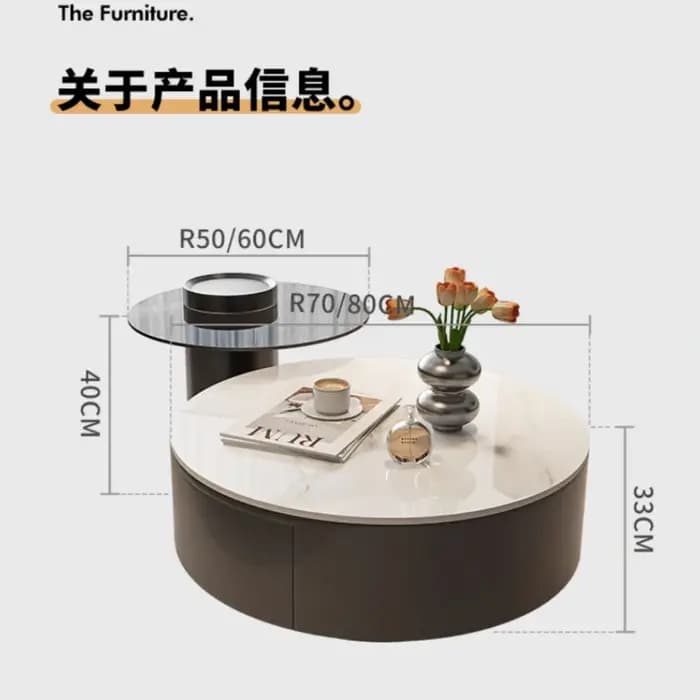 Mécanisme esthétique Tables basses design Simple Premium
