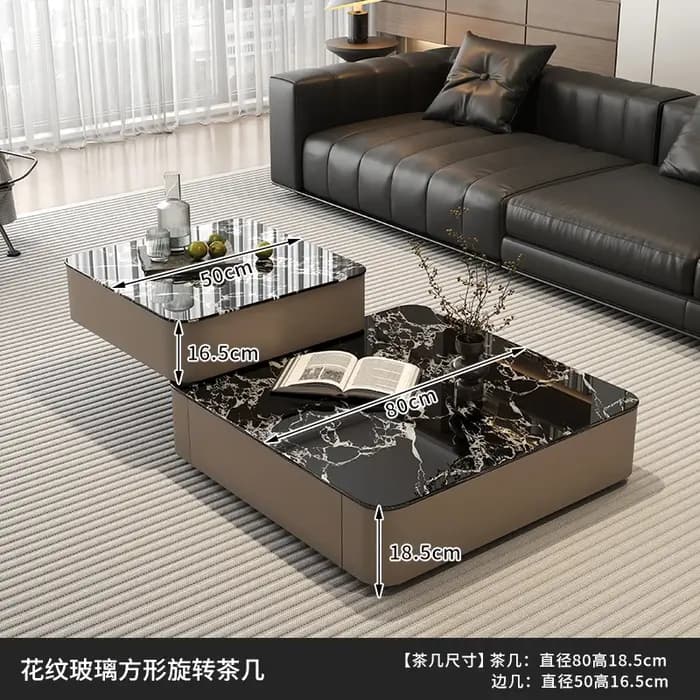 Table basse esthétique minimaliste