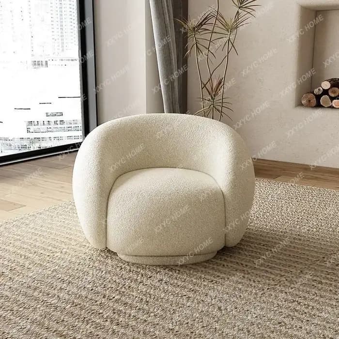 Luxe léger et minimaliste, utilisé pour les canapés individuels, les salons, les fauteuils pivotants ou les chaises de relaxation dans la chambre à coucher.