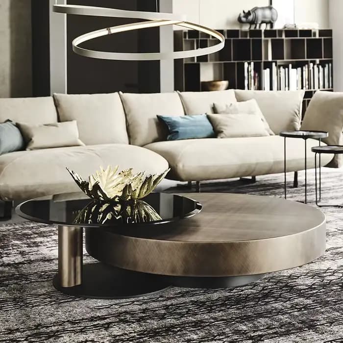 Table basse en acier 2