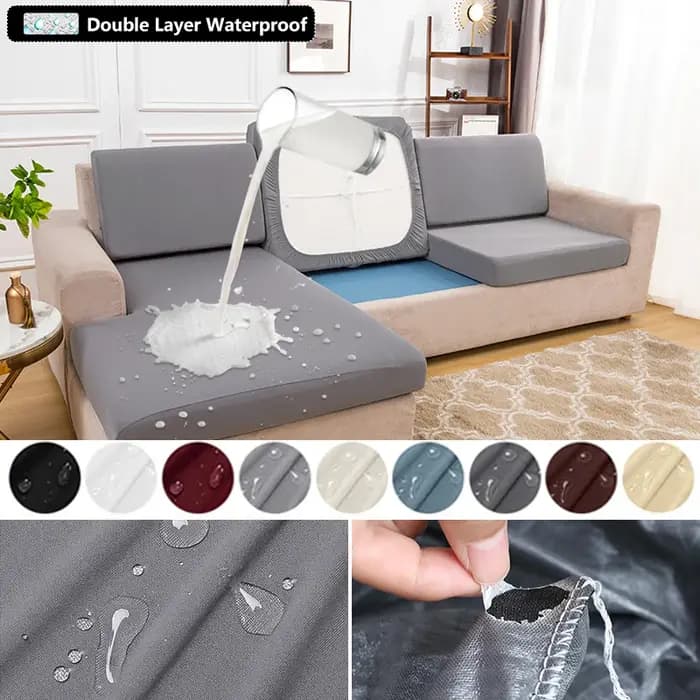Housse de coussin de canapé imperméable