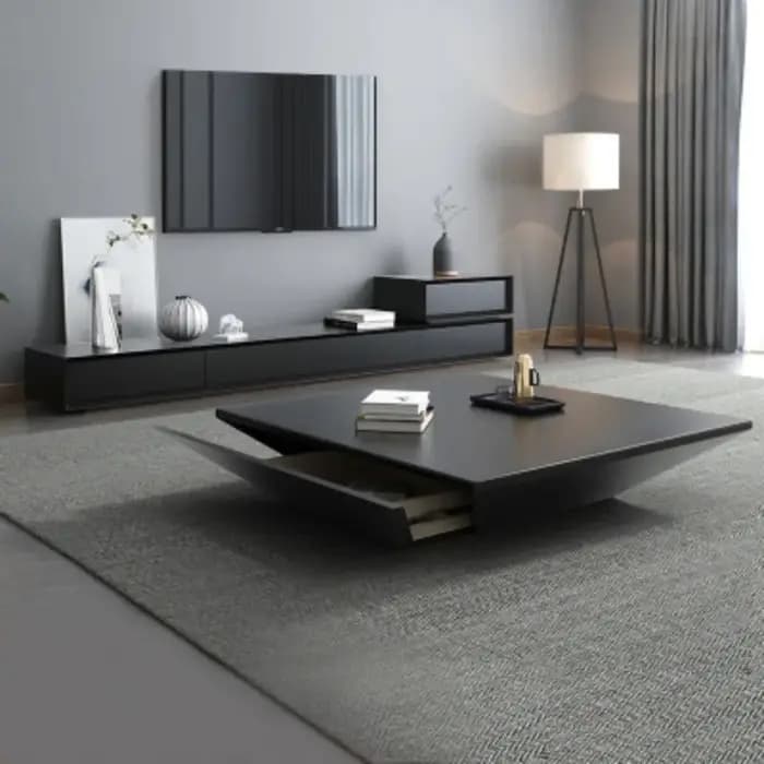 Glam clair Table basse organisateur de luxe italien Unique