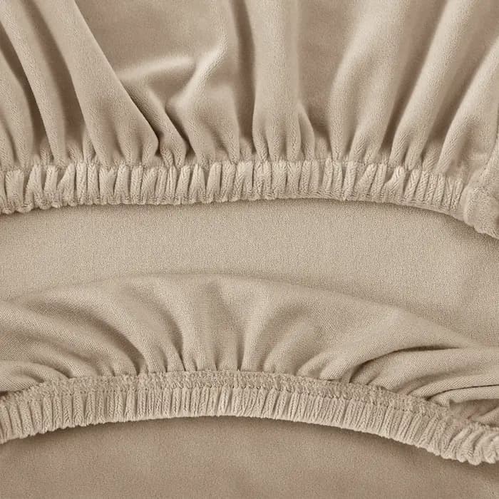 Housse de coussin de canapé en velours