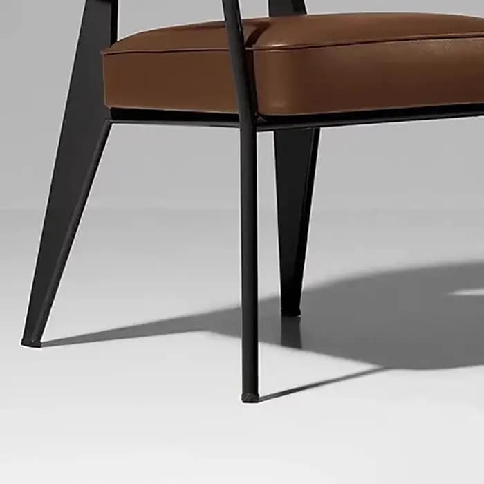Ensemble de 4 fauteuils de salle à manger ergonomiques