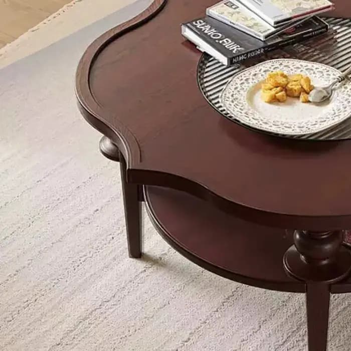 Table basse Unique à la mode Glam avec rangement chambre