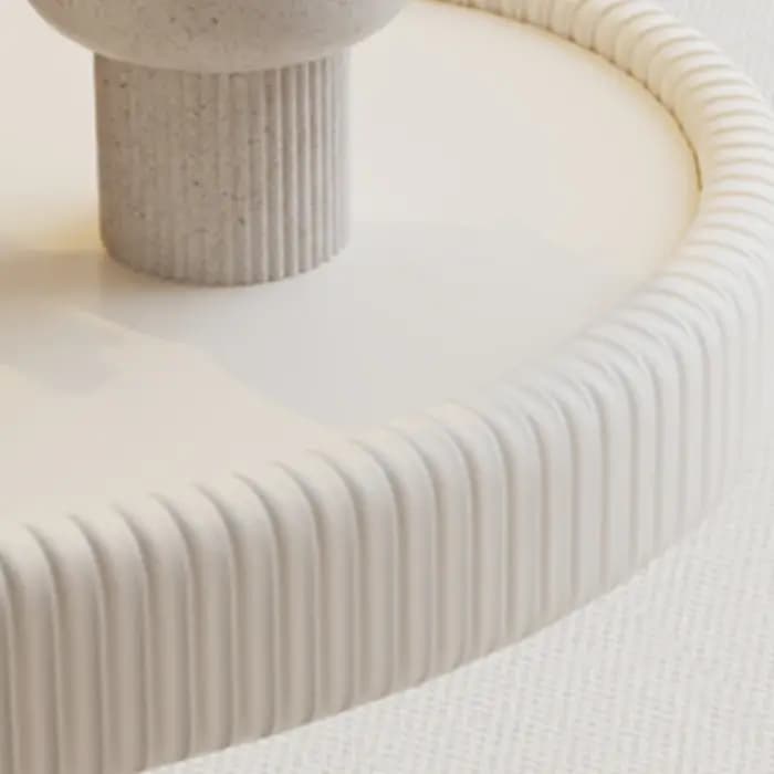 Table basse moderne en verre