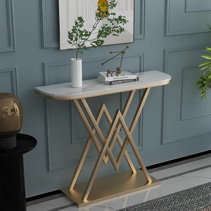 Table Console moderne en marbre