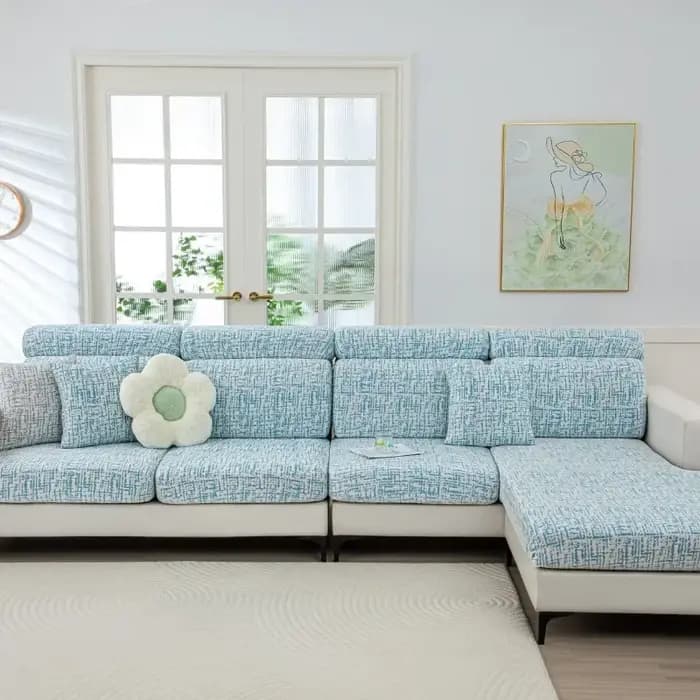 Housse de canapé anti-rayures pour chat, housse universelle tout compris, housse de canapé élastique