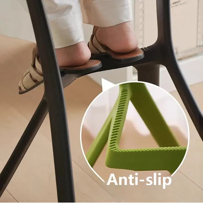 Chaise de Bar nordique moderne en plastique