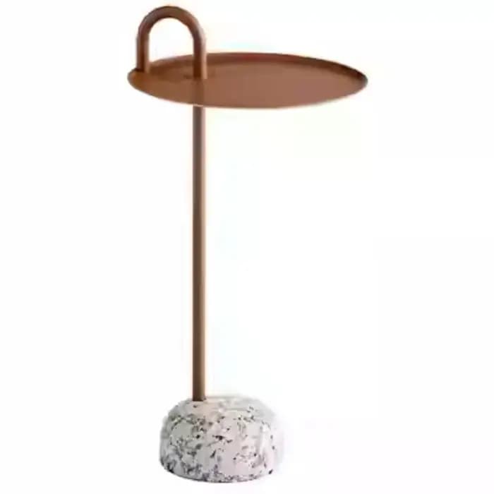 Petite Table basse artistique Unique, coin de canapé, tendance, balcon, Table de chevet pour espaces compacts, Table décorative de chambre à coucher