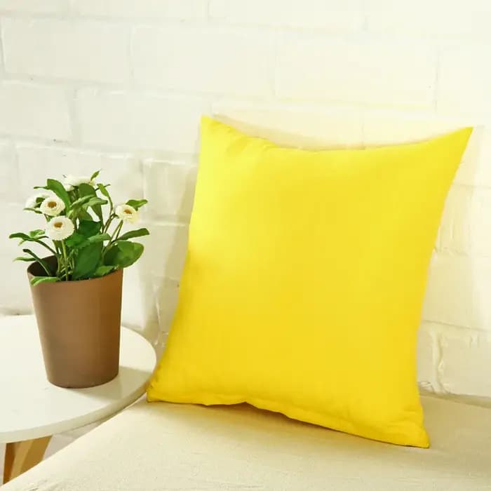 Housse de coussin couleur bonbon