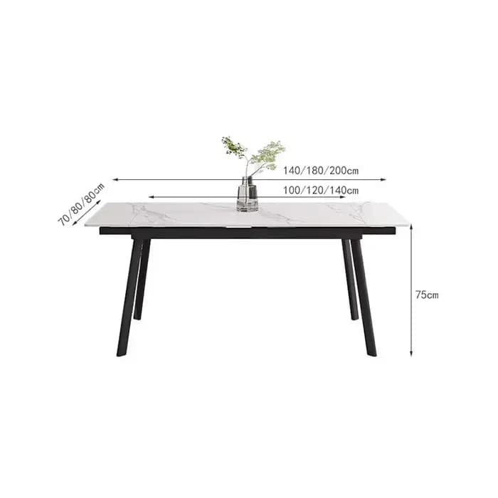 Table à manger multifonctionnelle pour 8 à 10 personnes