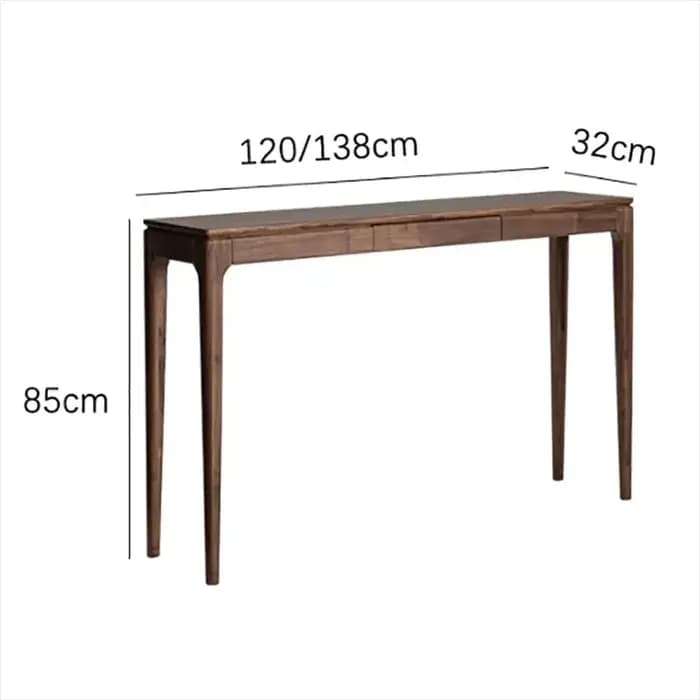 Table de Console de beauté Vintage