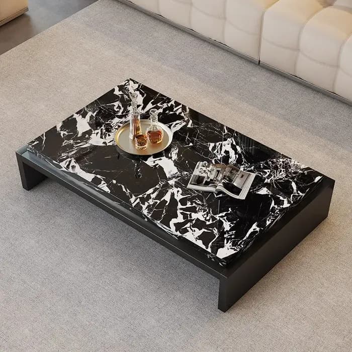 Table basse rectangulaire pour salon