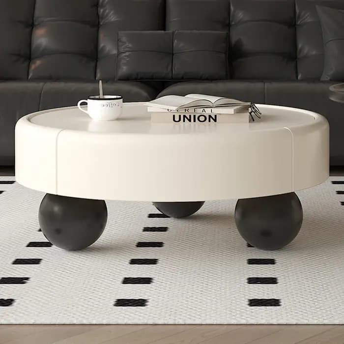Table basse De Style crème